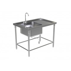 SINK TABLE W/FAUCET 2
